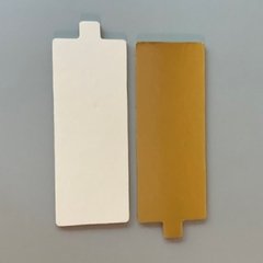 Pack x 2 u TABLITAS 25 cm DORADA 25x8 cm Para Budines / Mesas Dulces