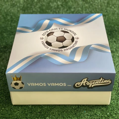 Mini Pack x 2 u OPEN 12 - ARGENTINA - (25x25x12cm) CAJA SORPRESA - wincopack