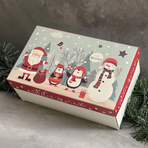 MINI PACK x 2 u NAVIDAD 03- OPEN L - Caja apertura SORPRESA NAVIDEÑA ALTA