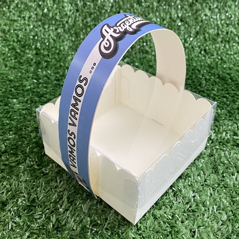 Mini Pack x 6 u CANASTITAS ARGENTINA 01 (10x10x5 cm) sin tapa DISEÑO ARGENTINA - comprar online
