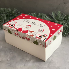 MINI PACK x 2 u NAVIDAD 01 - OPEN L - Caja apertura SORPRESA NAVIDEÑA ALTA - wincopack