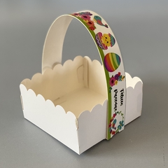 MINI PACK 6u CANASTITA Pascua Multicolor (10x10x5 cm) sin tapa