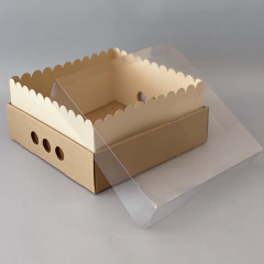 MINI PACK x 2 u DRIP BOX 12 CLASS (25x25x12 cm) Nueva ! Color natural - comprar online