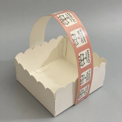 Mini Pack x 6 u AMIGOS GATITAS ROSA CANASTITAS (12x12x5 cm) sin tapa