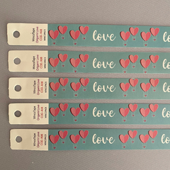 PACK x 10 WINCOTAPES A08 ORIGAMI LOVE Guardas Decorativas Autoadhesivas 44 cm largo x 2 cm ancho - comprar online