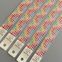 PACK x 10 WINCOTAPES A10 MULTI HEARTS Guardas Decorativas Autoadhesivas 44 cm largo x 2 cm ancho - comprar online