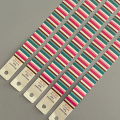 PACK x 10 WINCOTAPES A28 VERTICAL 02 Guardas Decorativas Autoadhesivas 44 cm largo x 2 cm ancho