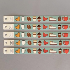 PACK x 10 WINCOTAPES A33 DESAYUNO Guardas Decorativas Autoadhesivas 44 cm largo x 2 cm ancho - comprar online