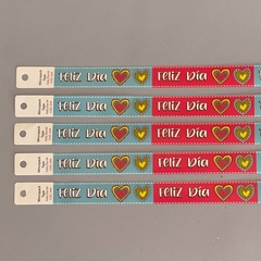 PACK x 10 WINCOTAPES A44 FELIZ DIA Guardas Decorativas Autoadhesivas 44 cm largo x 2 cm ancho - comprar online