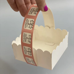 Mini Pack x 6 u AMIGOS GATITA ROSA - CANASTITAS (10x10x5 cm) sin tapa - comprar online