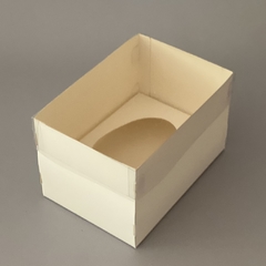 Mini Pack Medio Huevo PASCUAS 12 cm - Pack x 2 u MH XL (16x11x10 cm) sin ranura de cucharita - comprar online