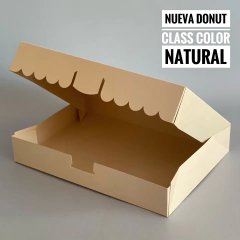MINI PACK x 2 u DONUTS CLASS (29.5x20.5x5 cm) Nuevas! - Color Natural