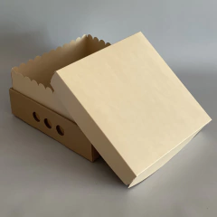 MINI PACK x 2 u DES 25 CLASS, TAPA CLASS (25x25x12 cm) Nueva! color natural - tienda online