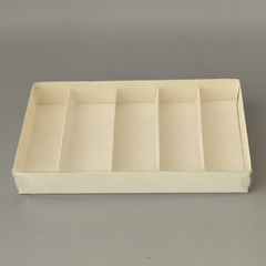 Pack x 2 u CO XXXL + DIVISIONES PLEGABLES (25x15x 3.5 cm) CAJA DEGUSTACION / PETIT FOURS - wincopack