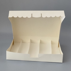 Pack x 2 u Modelo DONUTS con DIVISIONES (29.5x20.5x5 cm) sin visor (Modelo DONUTS + DIV) - comprar online