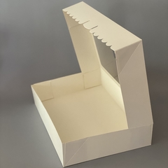 Pack x 2 u DONUTS XL con VISOR (35x24.5x7 cm) BOX DULCE - wincopack