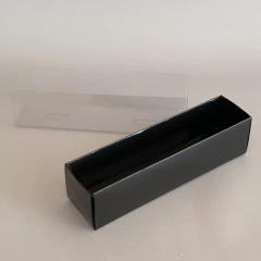 MINI PACK x 2 u MAC F6 NEGRA LAMINADA (21x5x5 cm) PARA 6 MACARONS PREMIUM - Nuevo ! - comprar online