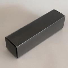 MINI PACK x 2 u MAC F6 NEGRA LAMINADA (21x5x5 cm) PARA 6 MACARONS PREMIUM - Nuevo ! - wincopack