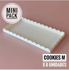 MINI PACK x 6 u COOKIES M (20x10x1.5 cm) Nuevo!