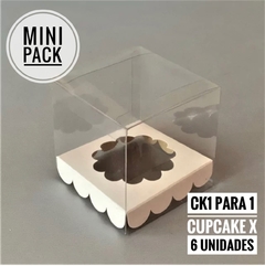 MINI PACK x 6 u CK1 PARA 1 CUPCAKE - Nuevo !