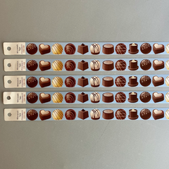 PACK x 10 WINCOTAPES A38 CHOCOLATES 01 Guardas Decorativas Autoadhesivas 44 cm largo x 2 cm ancho - comprar online