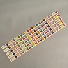 PACK x 10 WINCOTAPES A59 MACARONS 03 Guardas Decorativas Autoadhesivas 44 cm largo x 2 cm ancho - tienda online
