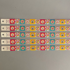 PACK x 10 WINCOTAPES A66 BUHOS Guardas Decorativas Autoadhesivas 44 cm largo x 2 cm ancho en internet