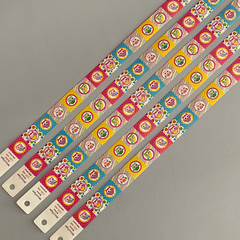 PACK x 10 WINCOTAPES A66 BUHOS Guardas Decorativas Autoadhesivas 44 cm largo x 2 cm ancho - wincopack