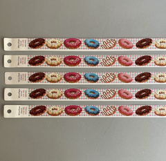 PACK x 10 WINCOTAPES A40 DONUTS Guardas Decorativas Autoadhesivas 44 cm largo x 2 cm ancho