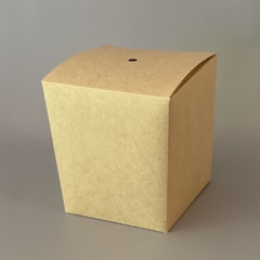 Pack x 2 u PAN DULCE 1 KG - PRISMA L KRAFT PERF (15x15x17 cm) - wincopack