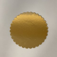 Pack x 2 u DISCO DORADO 22 cm REFORZADO con ondas - comprar online