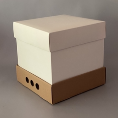 MINI PACK x 2 unidades MID BOX 25 TAPA CARTULINA sin visor (30x30x25 cm) - Nuevo ! - comprar online