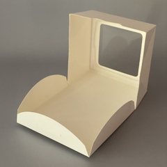 Pack x 2 u FL-VISOR RECTO SMALL (14x14x6 cm) TARTAS/TORTAS - wincopack