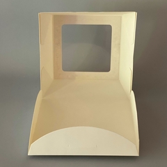 PACK x 2 u FL-VISOR RECTO LARGE (22x22x8 cm) TARTAS/TORTAS/DESAYUNOS - tienda online