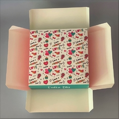 Mini Pack x 2 u FELIZ 03 - OPEN SL LOVE - FELIZ DIA (20x20x12 cm) CAJA SORPRESA en internet