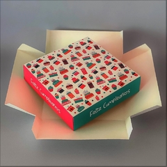 Mini Pack x 2 u FELIZ 04 - OPEN S FELIZ CUMPLE (20x20x7,5 cm) CAJA SORPRESA - tienda online