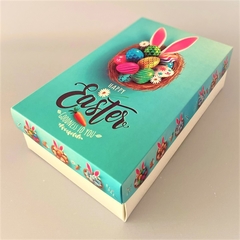 Mini Pack Caja PASCUAS con Divisiones - Pack x 2 u PASCUAS 03 - OPEN M con DIVISIONES PLEGABLES : Caja apertura SORPRESA PASCUAS GOURMET - wincopack