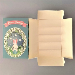 Mini Pack Caja PASCUAS con Divisiones - Pack x 2 u PASCUAS 02 - OPEN M con DIVISIONES PLEGABLES : Caja apertura SORPRESA PASCUAS GOURMET