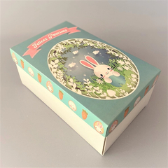 Mini Pack Medio Huevo PASCUAS 18 cm - Pack x 2 u PASCUAS 02 - OPEN L H3 (25x15x11 cm) (Cajas altas, podes colocar GOLOSINAS) - wincopack