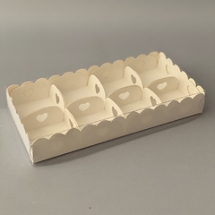 MINI PACK x 2 u MAC 8 + 8 PETALOS OREO (20x10x3 cm) PARA 8 OREOS o MACARONS - Nuevo ! - comprar online