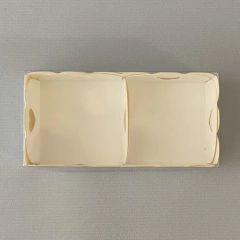 MINI PACK x 6 u MAC 2 + 2 PETALOS OREO (10x5x3 cm) PARA 2 OREOS o MACARONS - Nuevo ! en internet