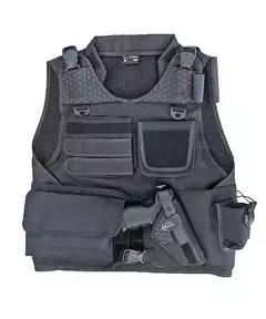 CAPA DE COLETE OPERACIONAL PRETO