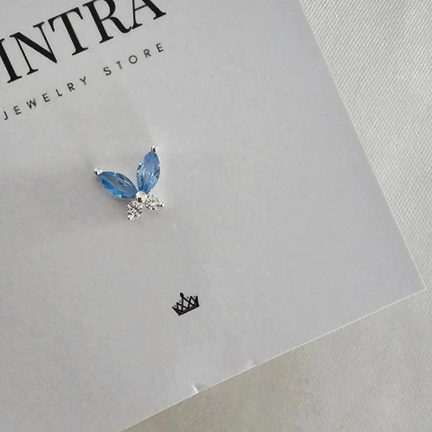 Aro Mariposa Celeste (Unidad)