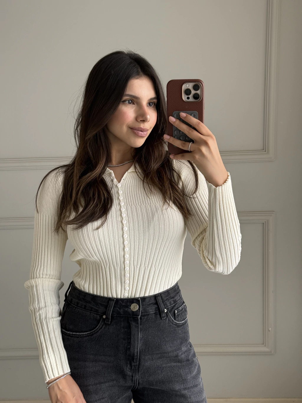 BLUSA BRENDA NUDE