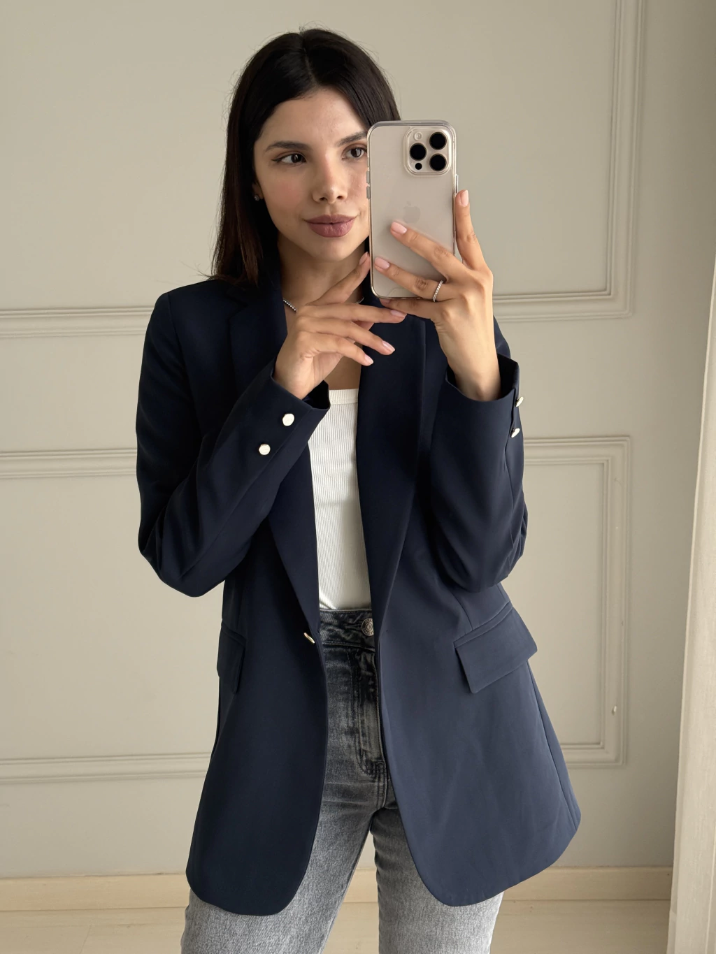 BLAZER GABRIELE AZUL