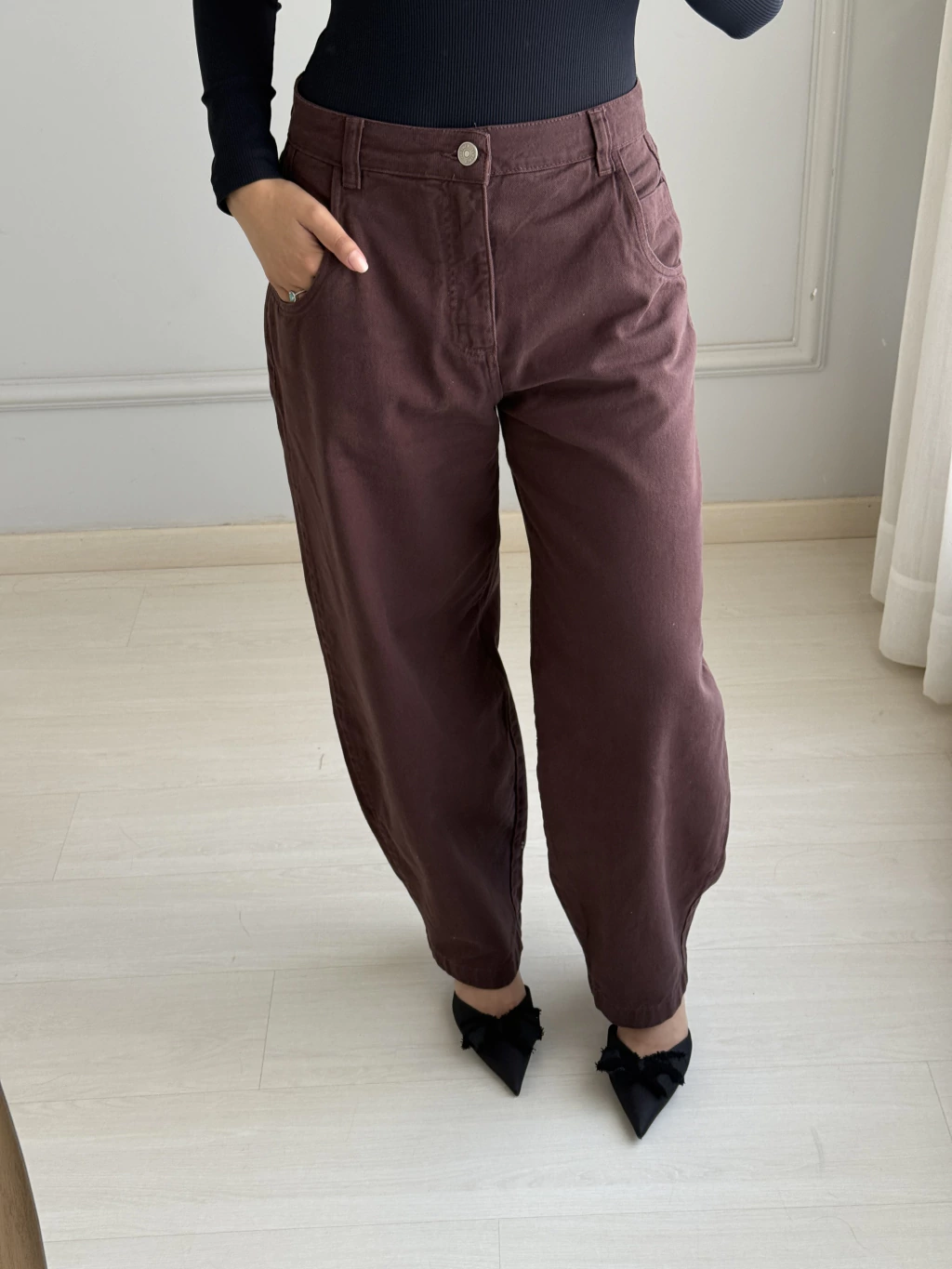 CALÇA LUCY MARROM