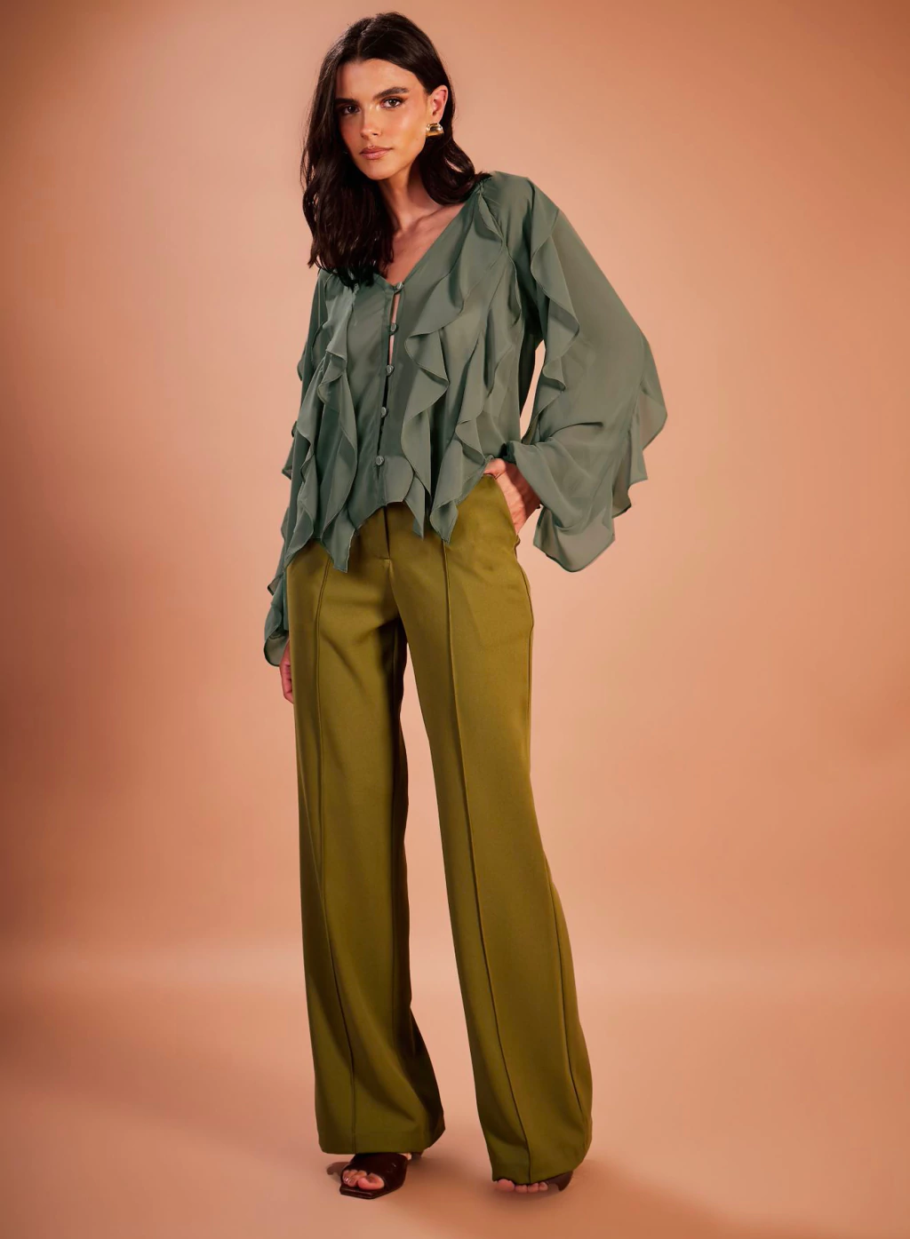 CALÇA AMELIA VERDE