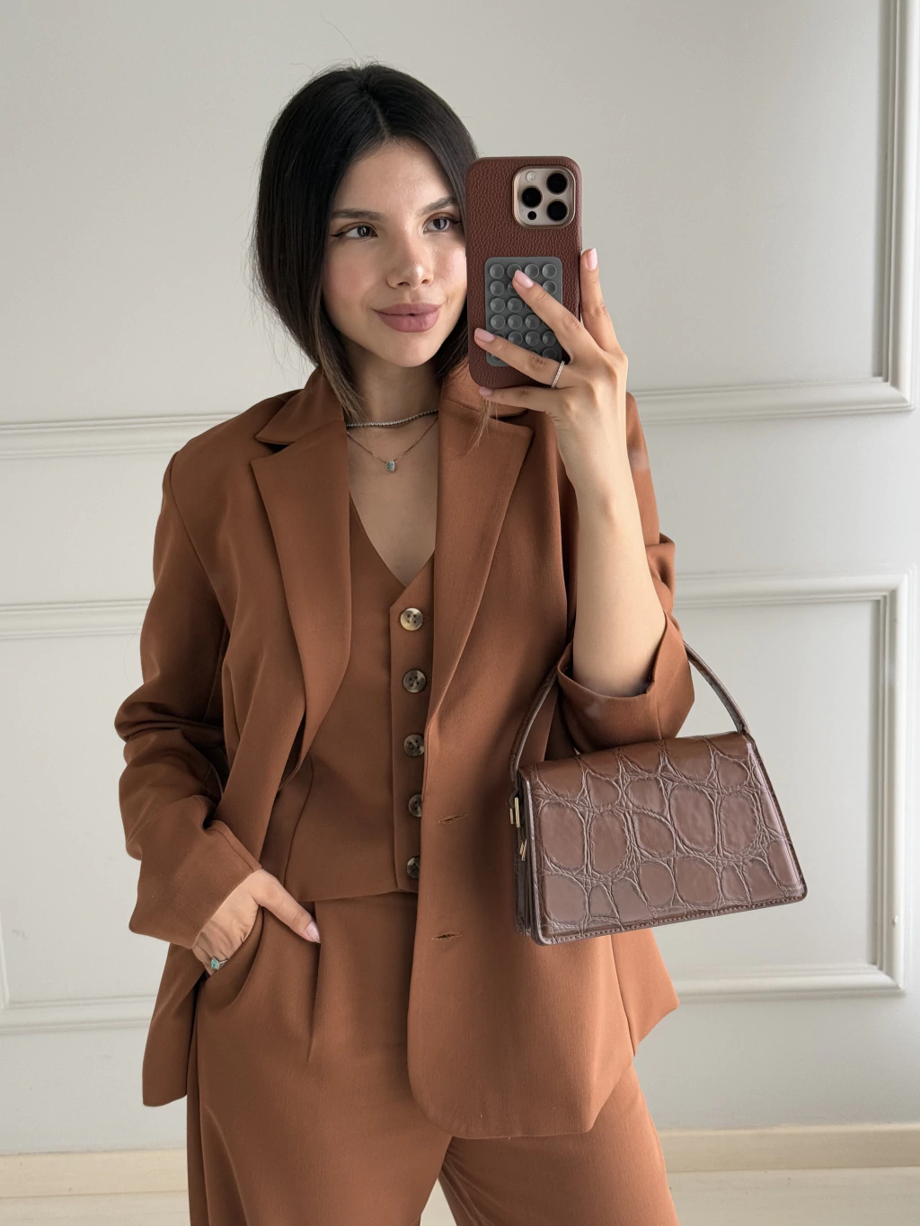 BLAZER MARTA MARROM