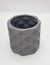 Maceta de cerámica rombos Gris - comprar online