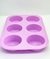 Molde x 6 muffins de Silicona en internet